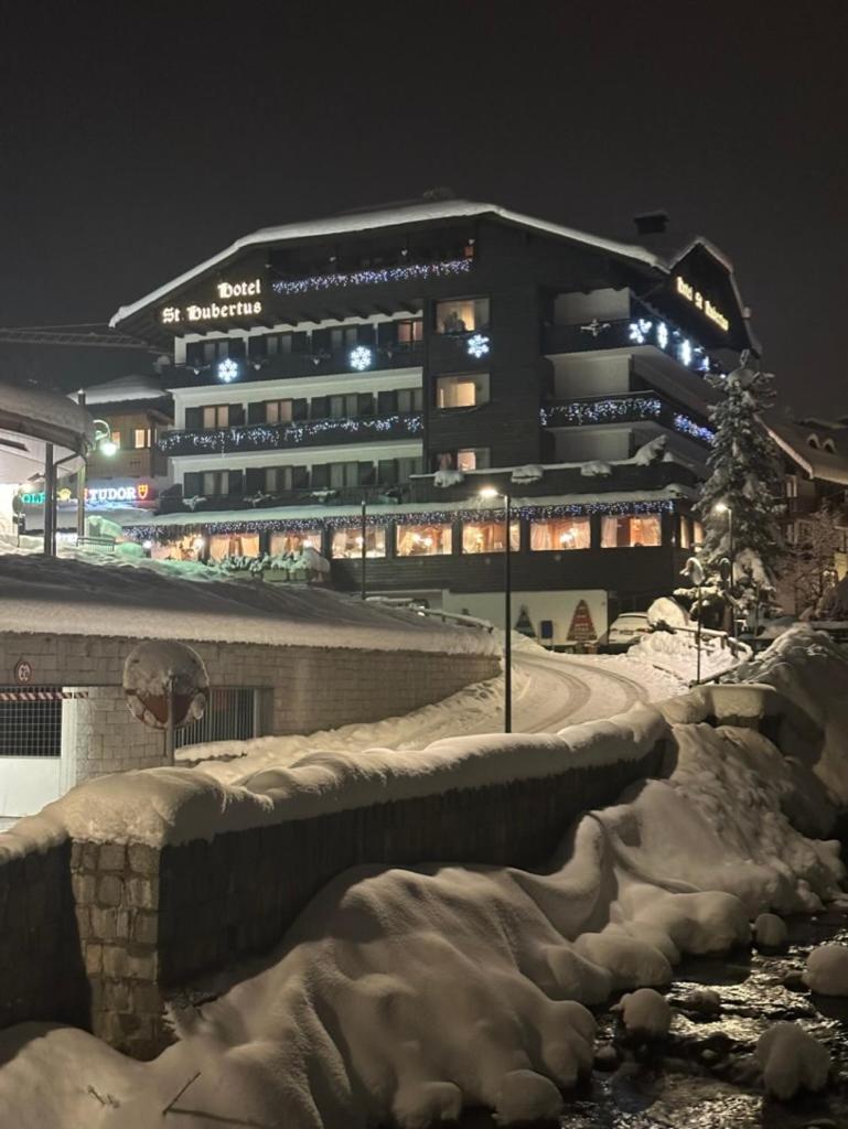 Hotel Garni St. Hubertus Мадонна-ди-Кампильо Экстерьер фото
